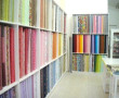 Sala de tecidos da Ponto & Linha